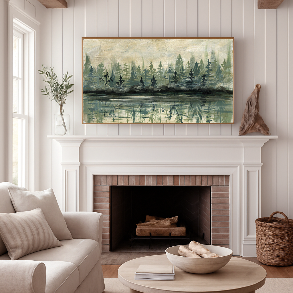 "Winter Reflections" Frame TV