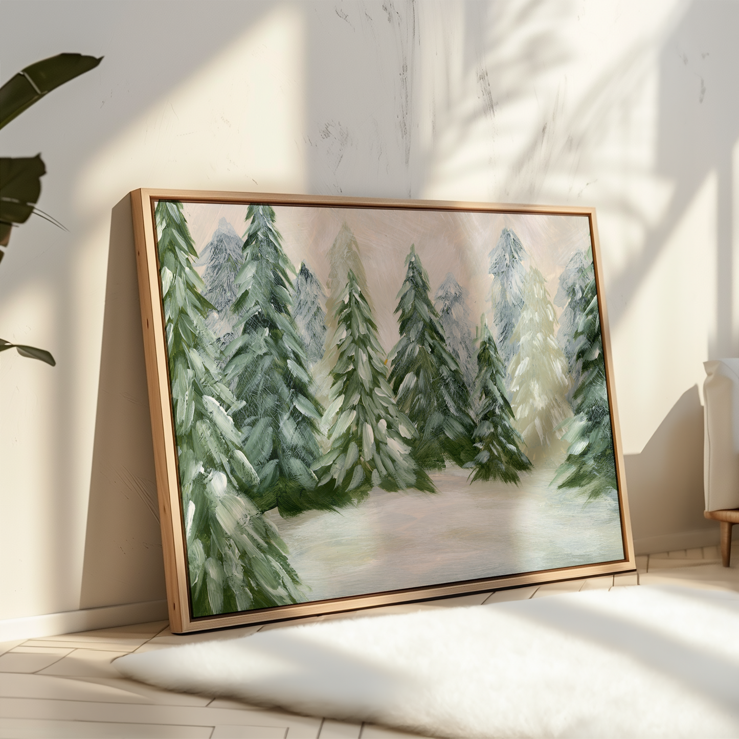 "Winter Trees 2" Art Print