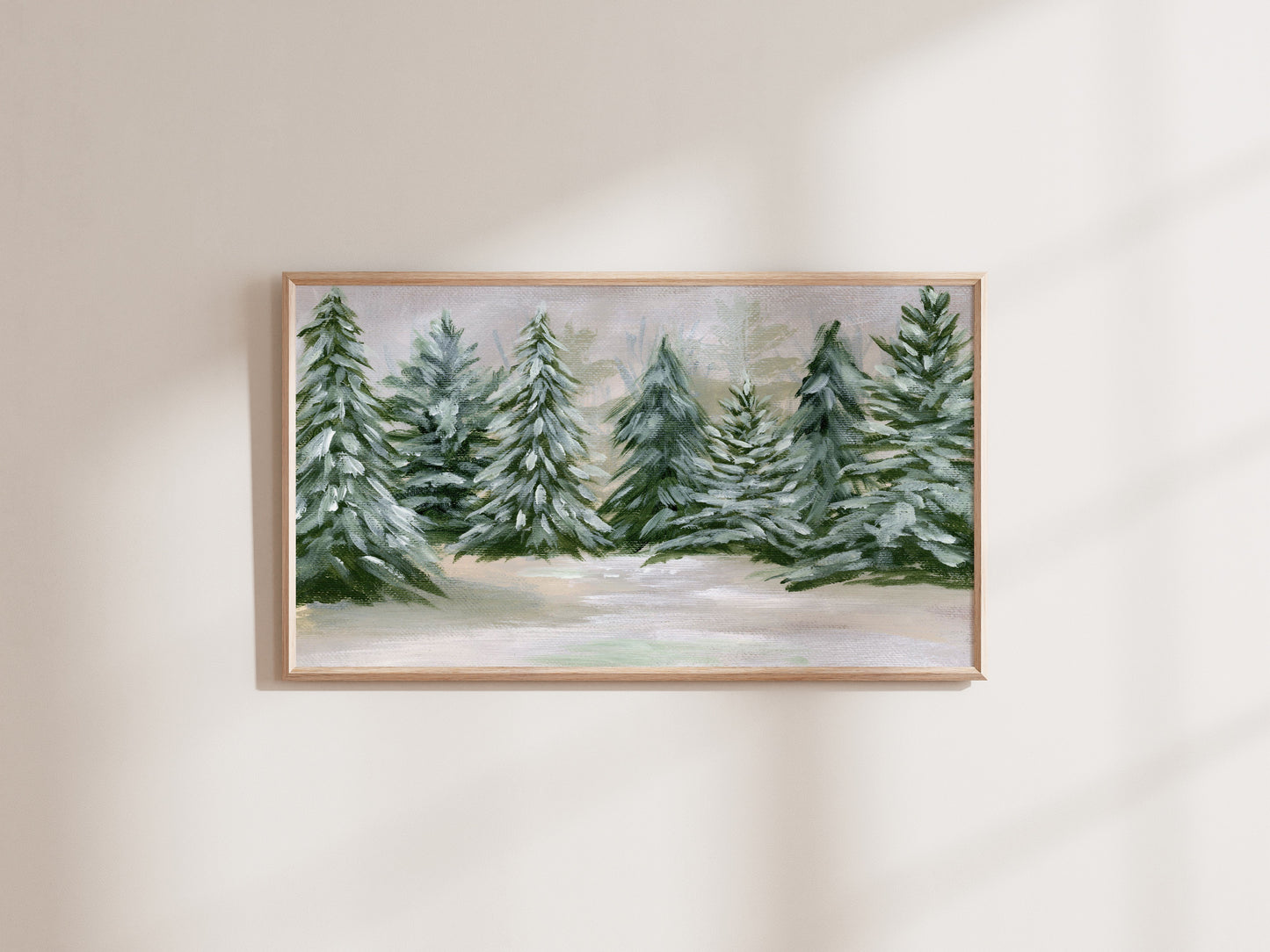 "Winter Trees no. 1" Frame TV