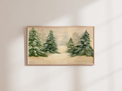 "Winter Trees no. 3" Frame TV