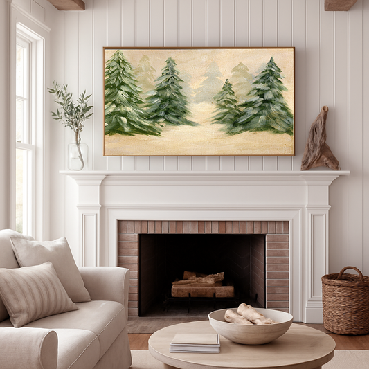 "Winter Trees no. 3" Frame TV