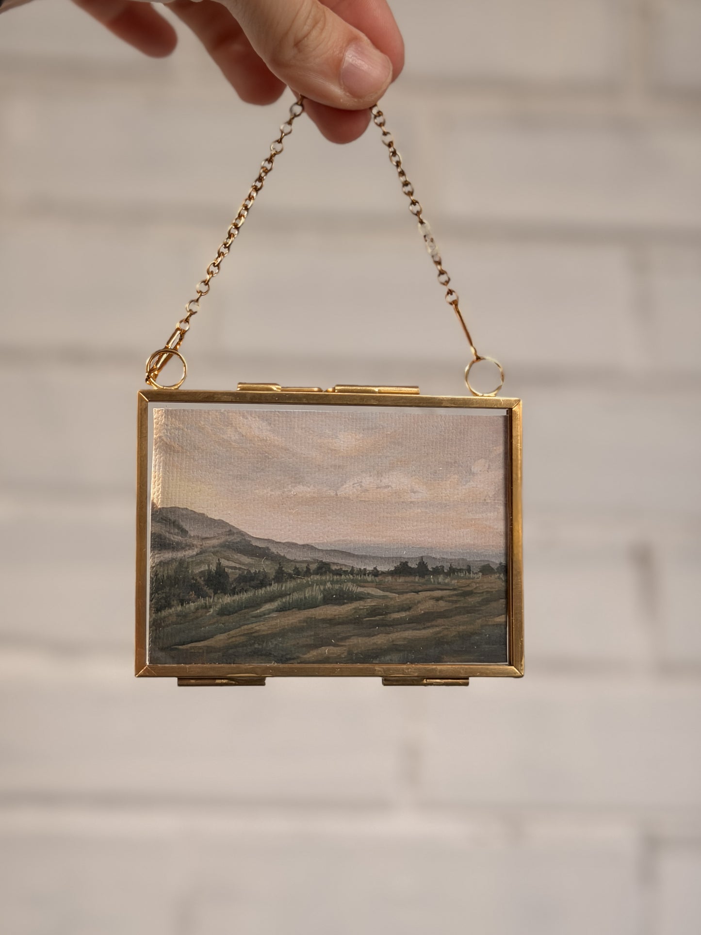 "Choosing Everyday" Gold Frame Ornament