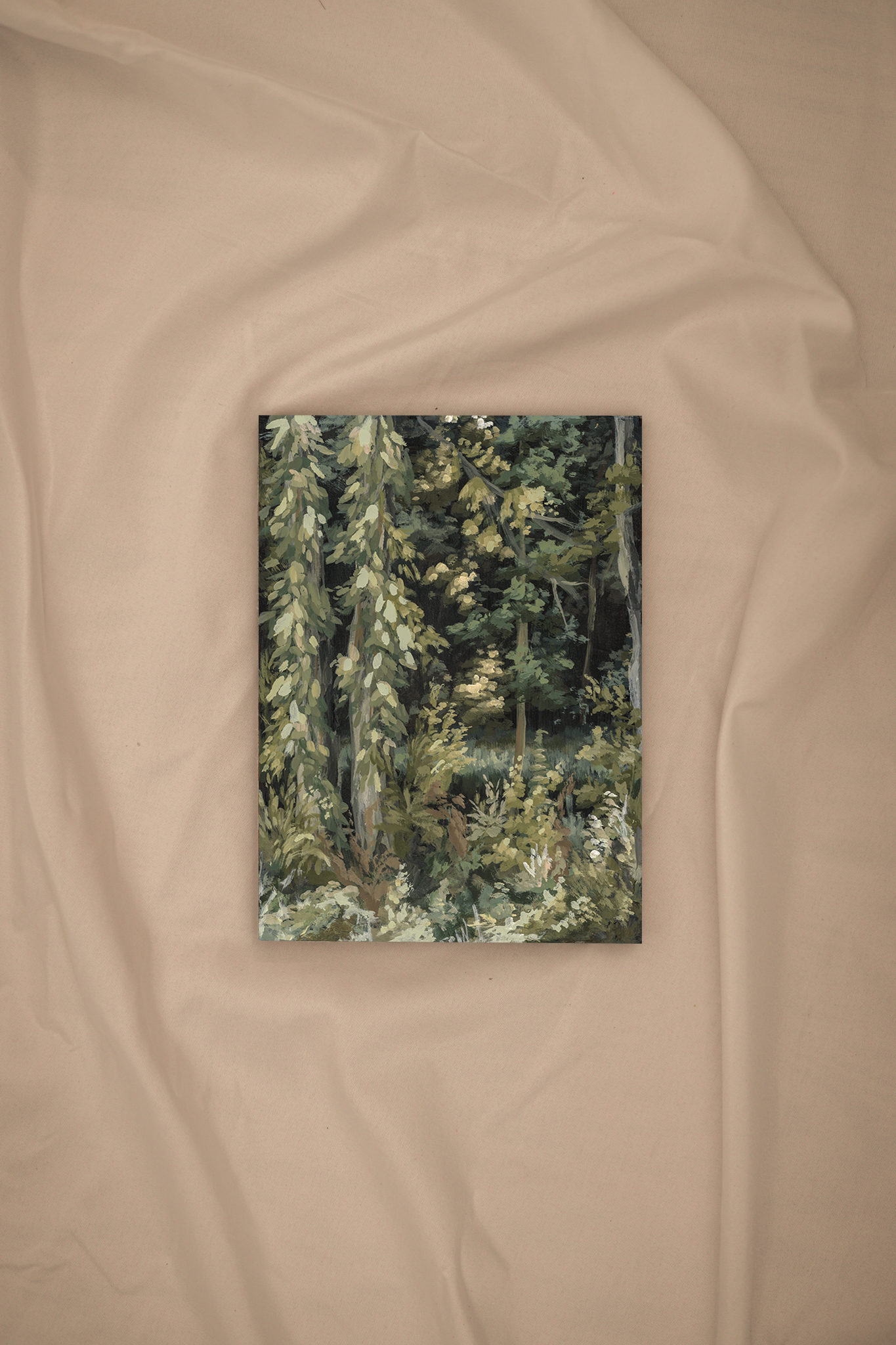 "Verdant Edge" Art Print