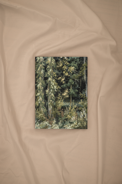 "Verdant Edge" Art Print