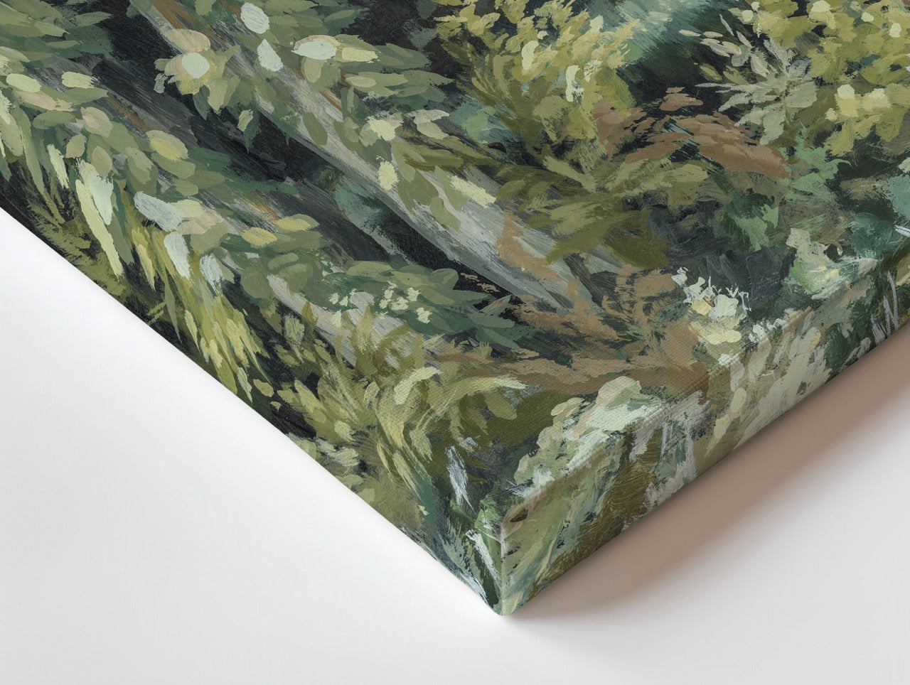 "Verdant Edge" Art Print