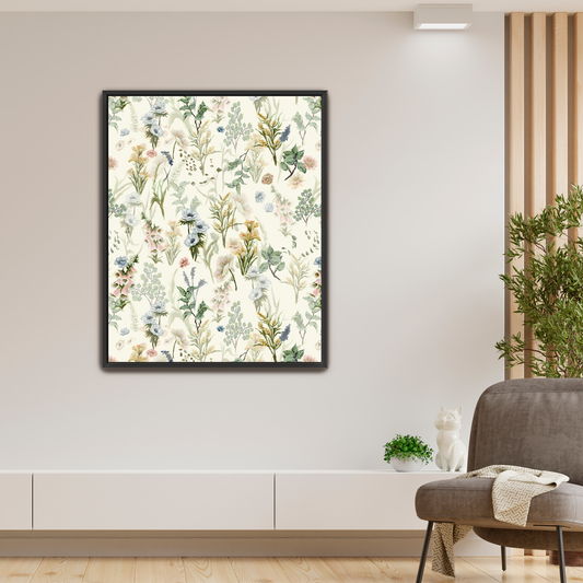 "Soft Wildflowers" Art Print