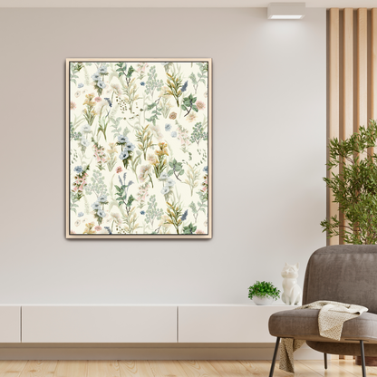 "Soft Wildflowers" Art Print