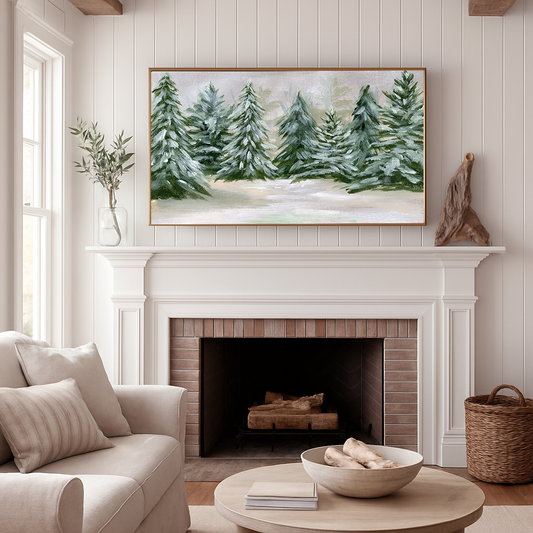 "Winter Trees no. 1" Frame TV